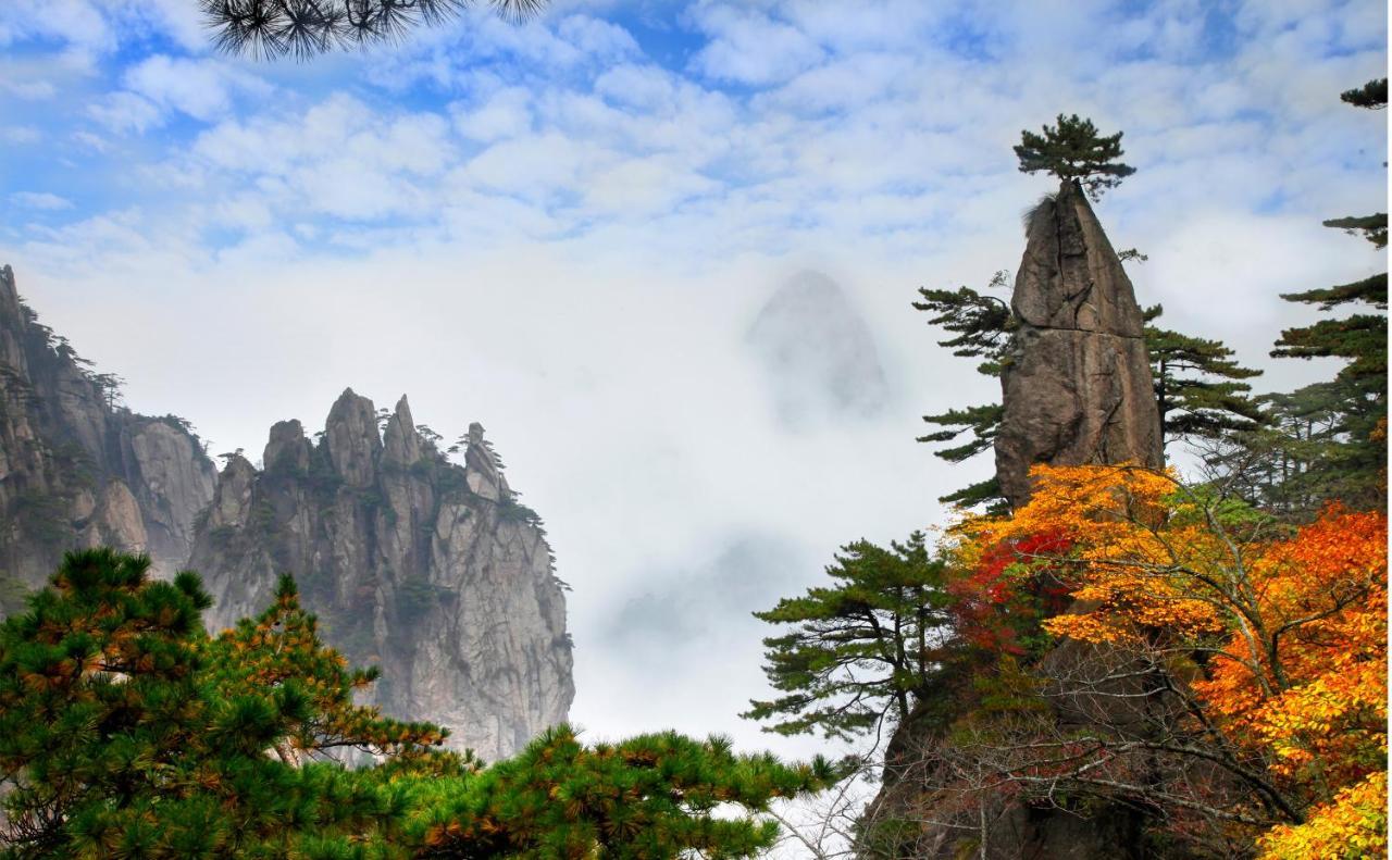 Huangshan Shilin Hotel Exterior foto